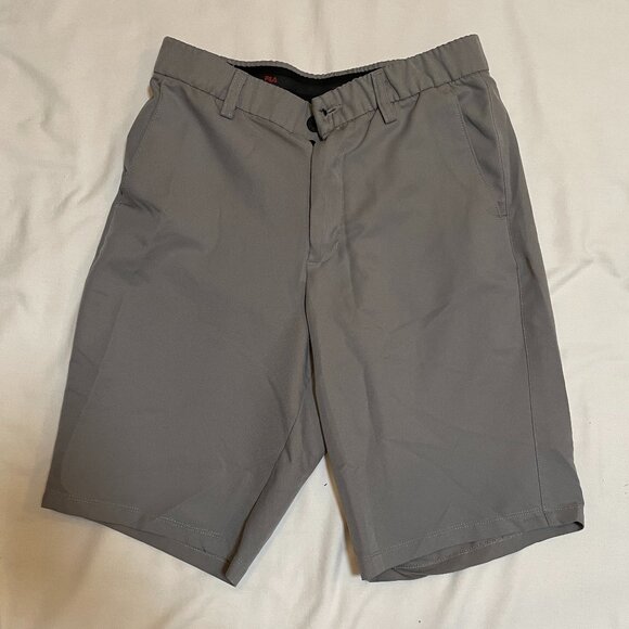 FILA Golf Shorts Mens 30 Inch Gripper Waistband Grey Preowned - Picture 1 of 2